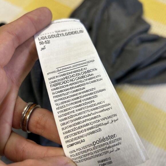 Under Armour Mens Tech 1/2 Half Zip Top Gym Training Running Golf Gray Large New - Picture 10 of 13